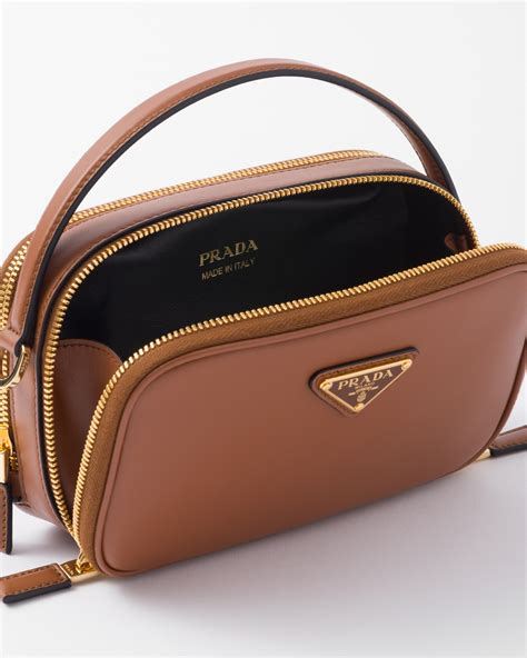 prada odette leather belt bag|fluffy prada shoulder bag.